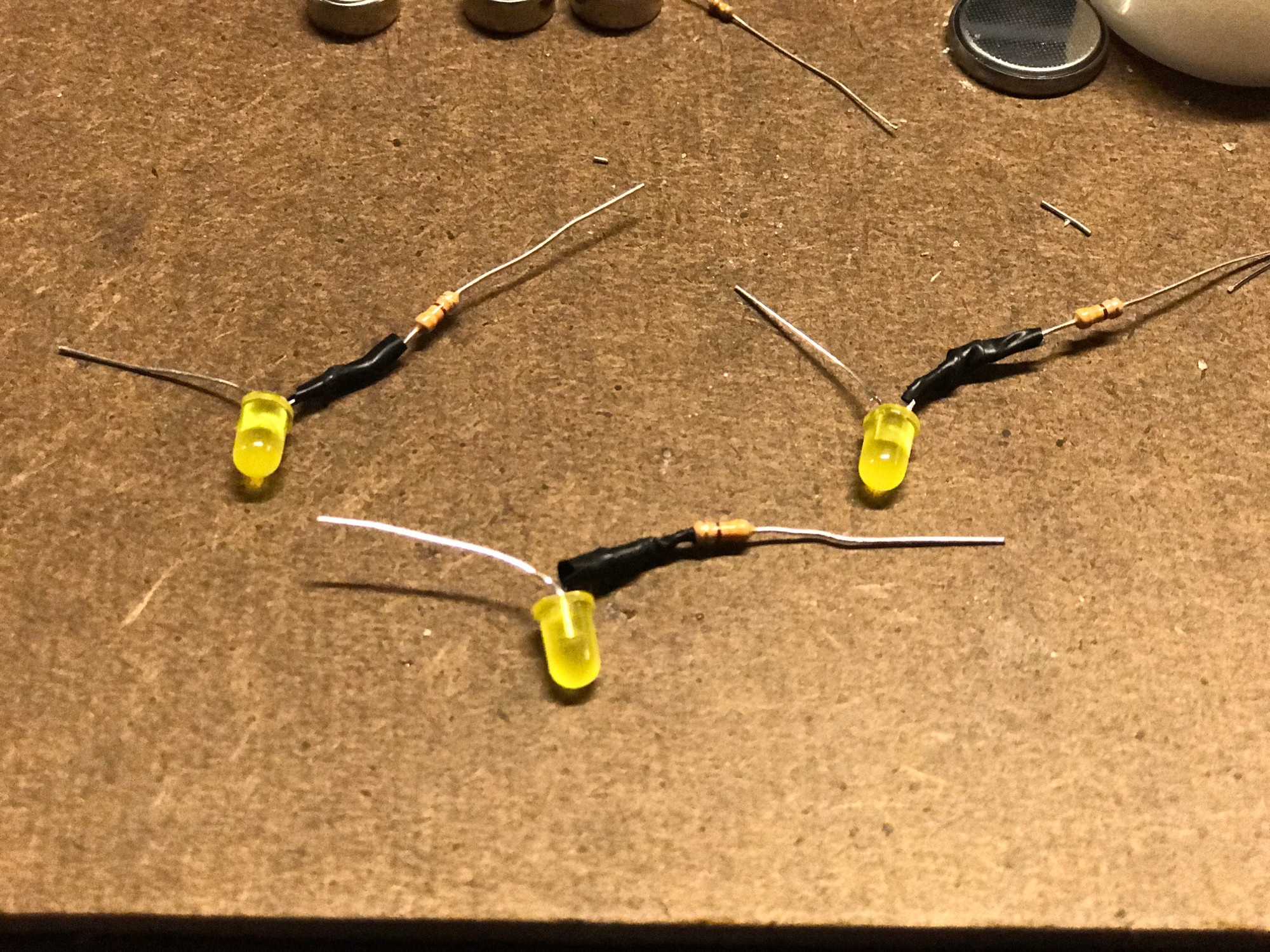 LED with resistor